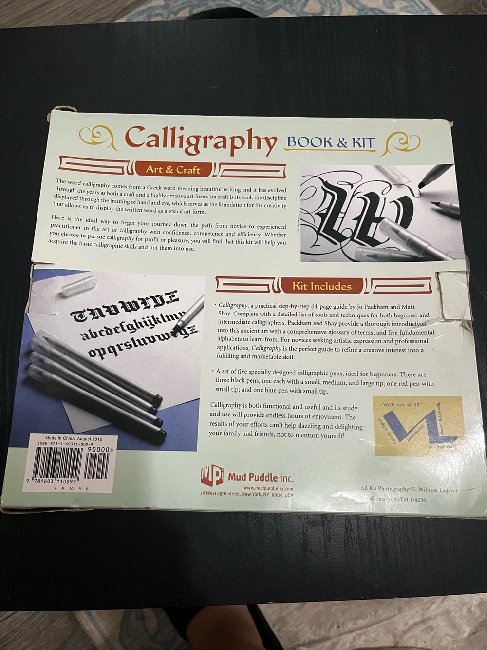 Calligraphy Book & Kit - Picture 2 of 2